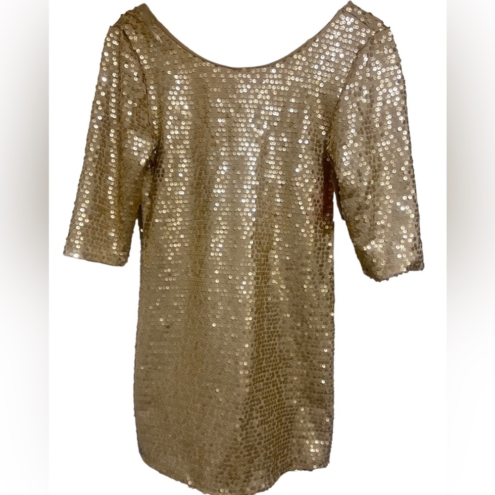 New “Love Tease” Sequin Mini Dress - Sz Large